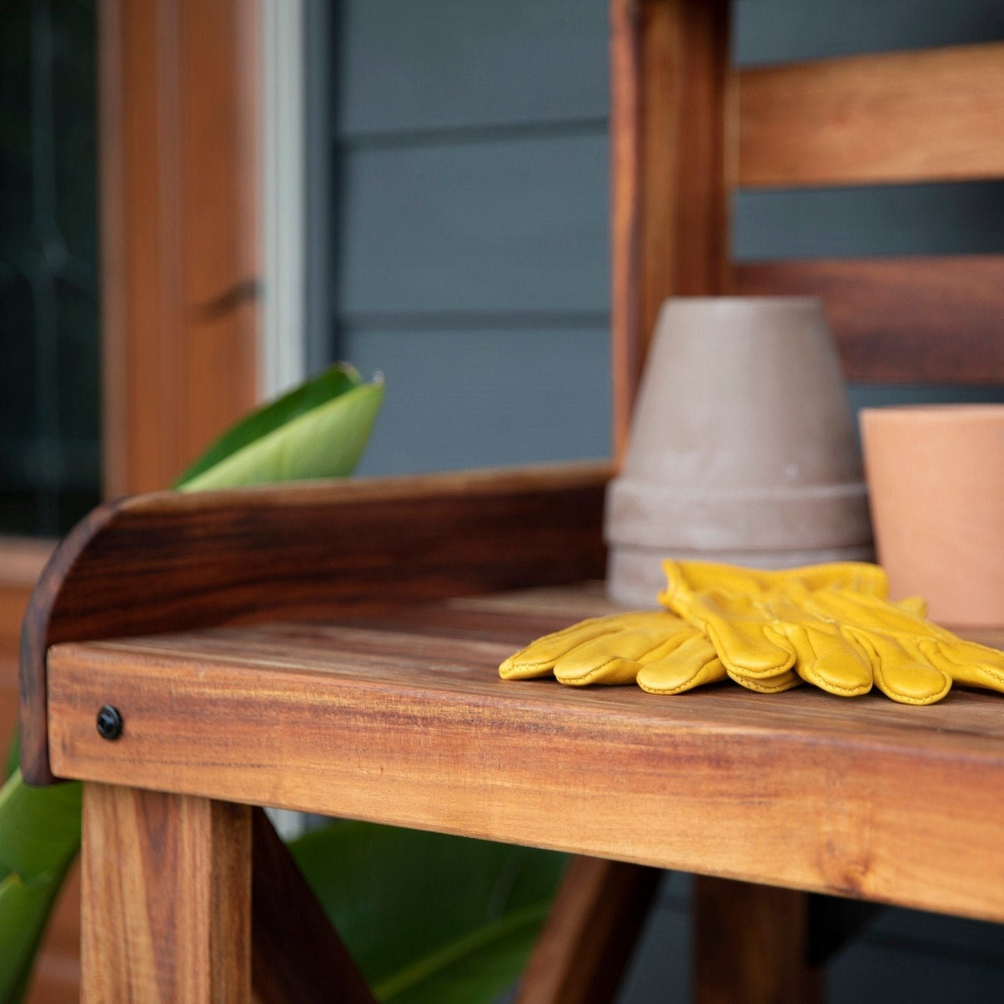 Potting Table/Bench/Serving Bar – Acacia Wood image 5