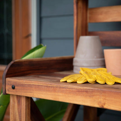 Potting Table/Bench/Serving Bar – Acacia Wood image 5