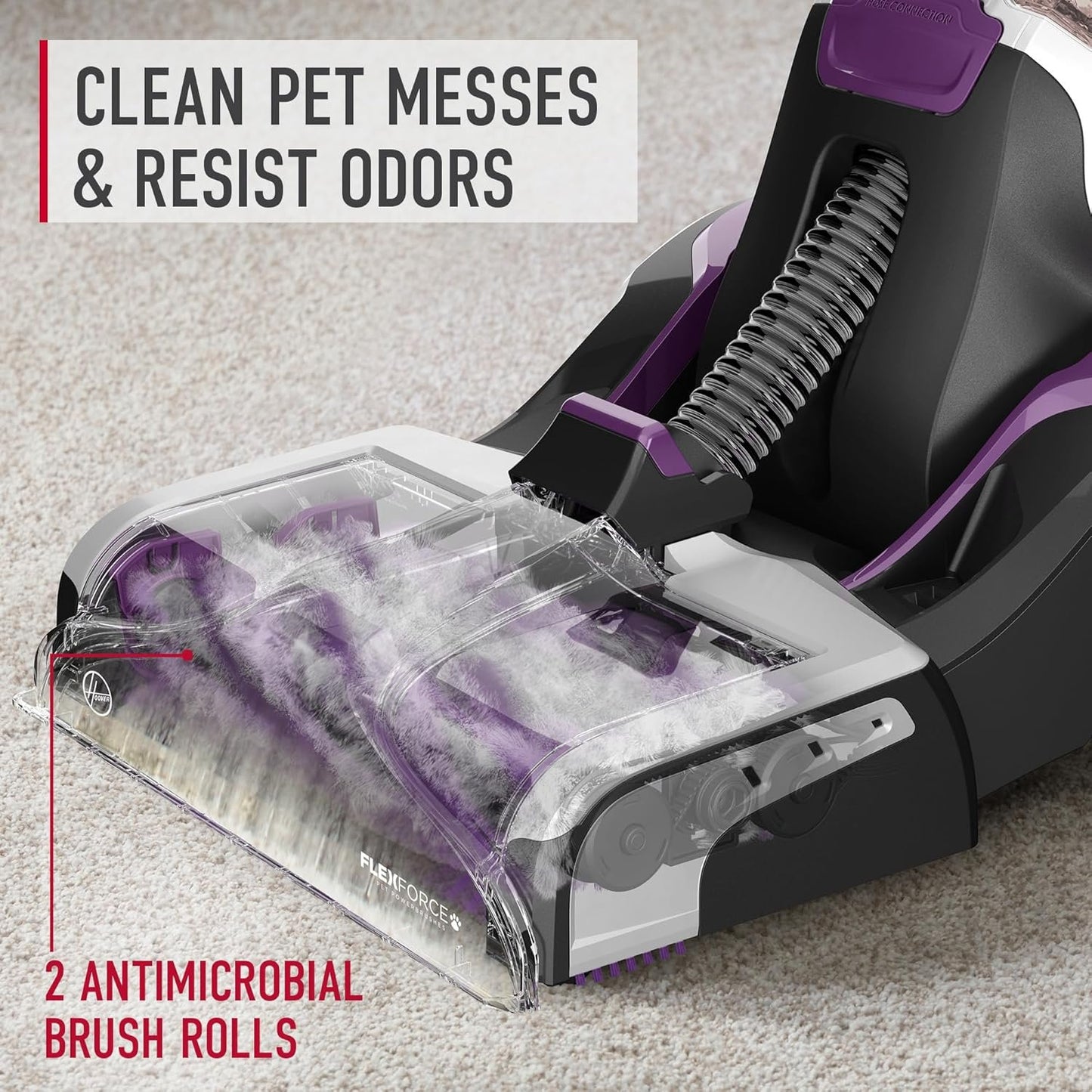 Hoover Smartwash Automatic Carpet Cleaner Machine, FH52000, Turquoise image 39