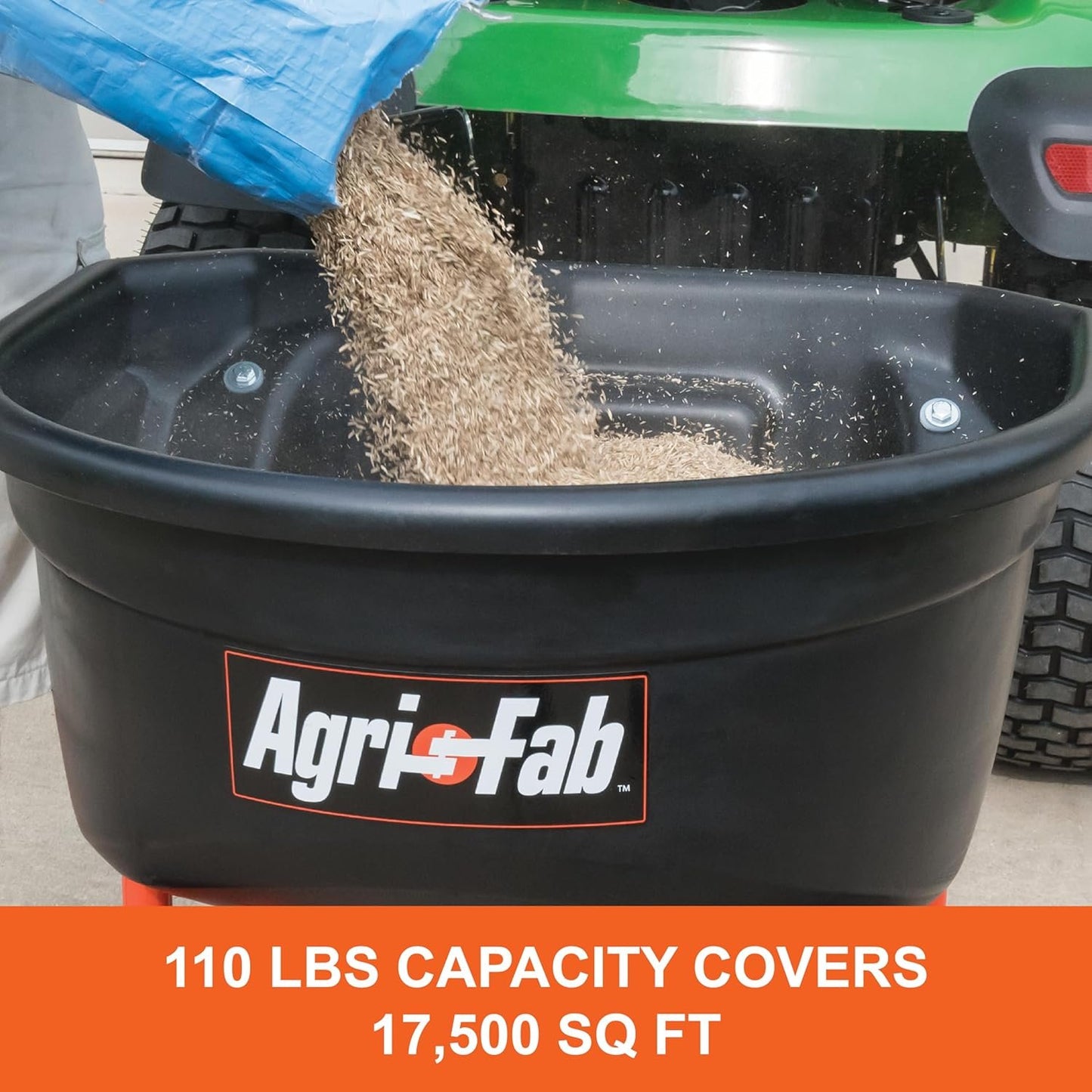 Agri-Fab 45-0543 Tow-Behind 100 lb Lawn & Garden Spiker Seeder Spreader image 19