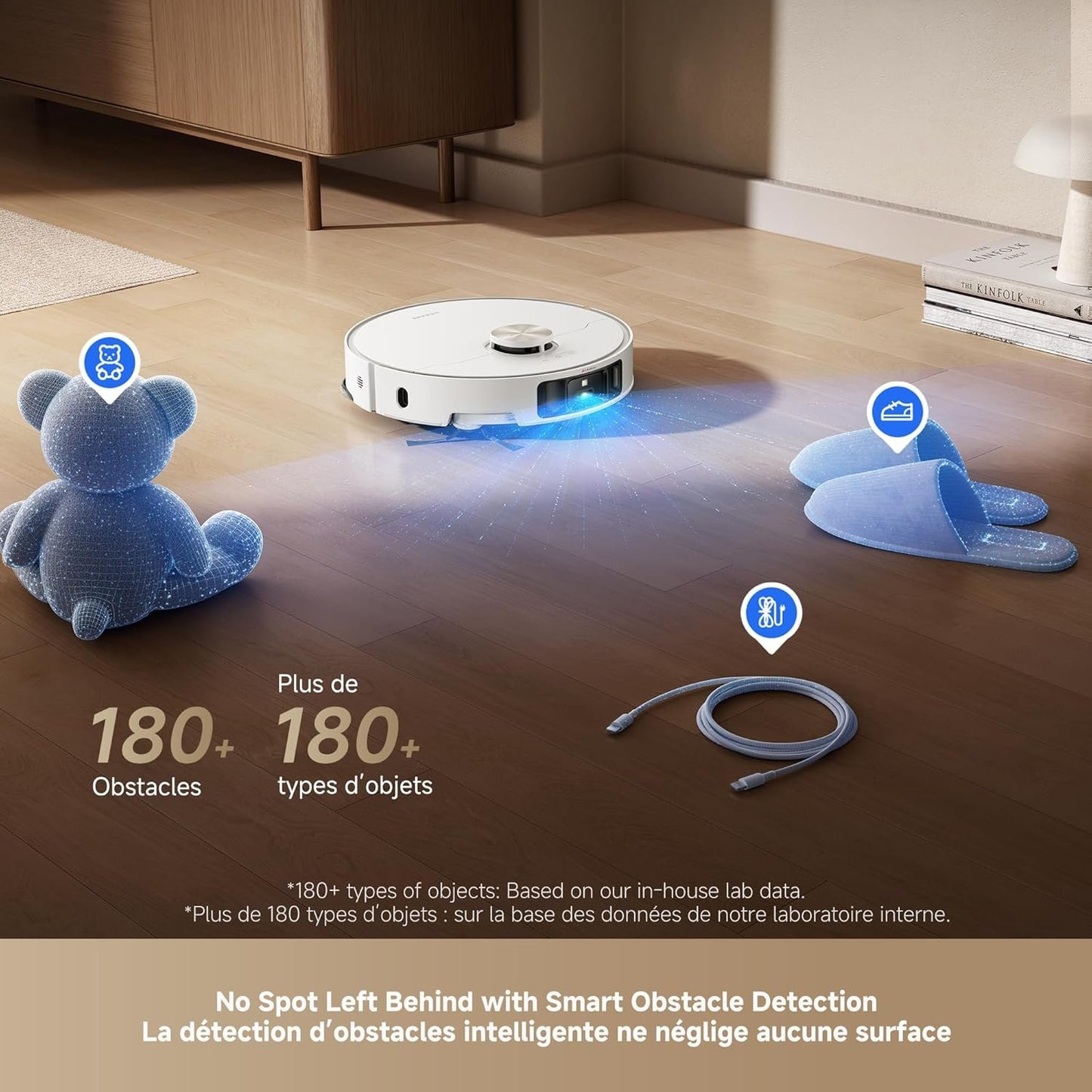 DREAME L50 Ultra Robot Vacuum & Mop, 19,500Pa, Auto-Empty image 2