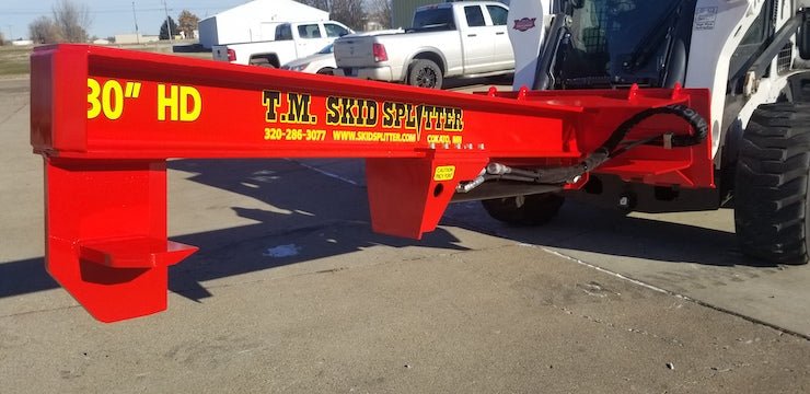TM Heavy Duty Log Splitter Skid Steer Attachment (30” or 36” Stroke) image 0