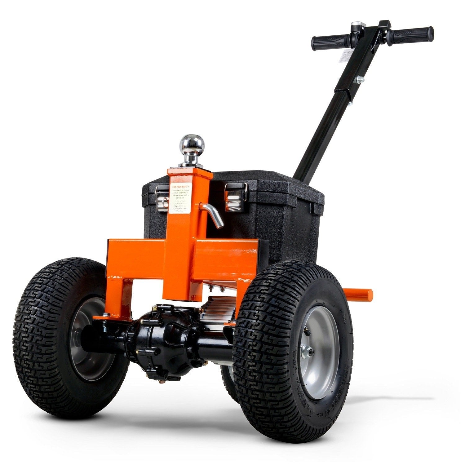 SuperHandy 2800-lb Capacity 3-Wheel Orange Steel Dolly GUO041 image 0