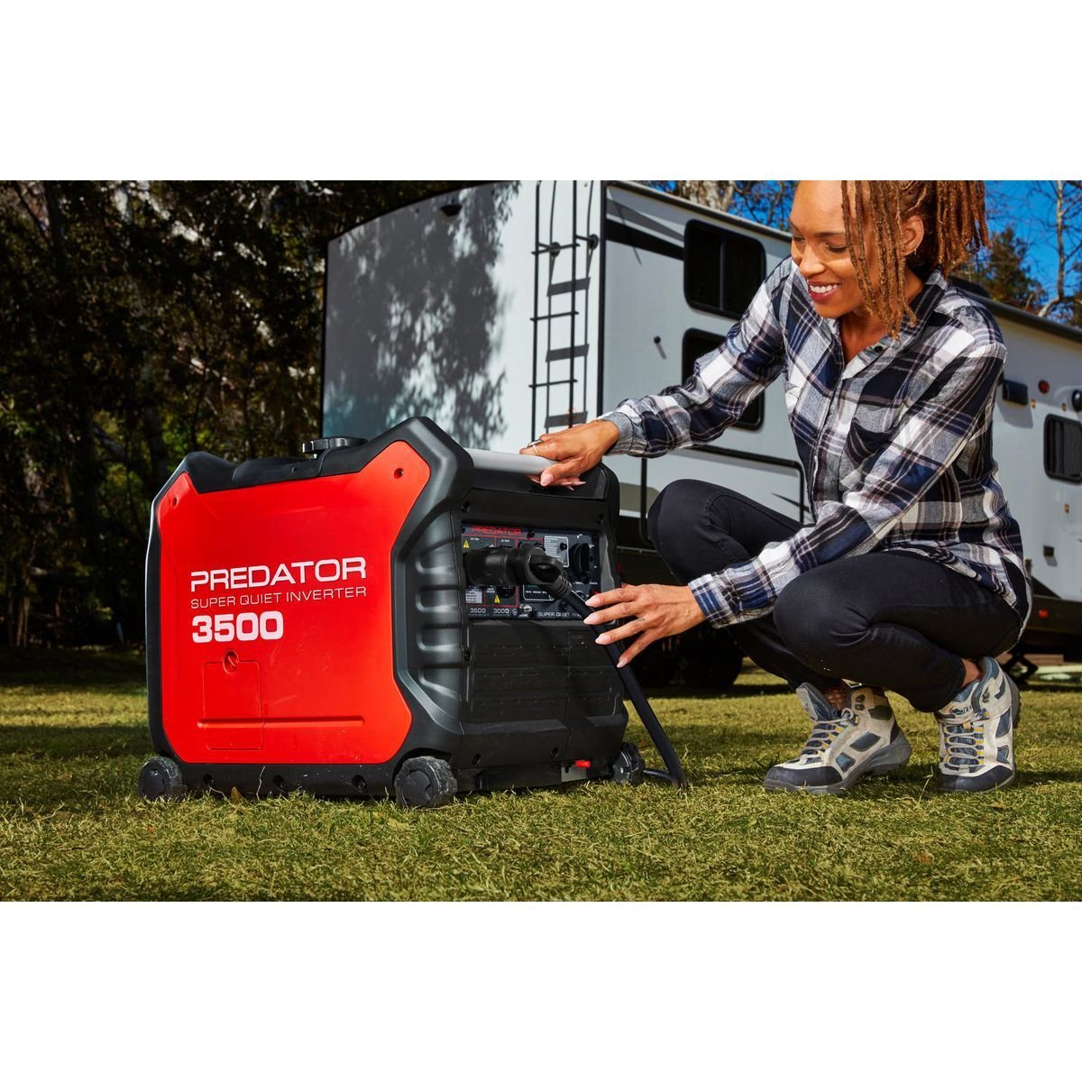 Predator 3500 Watt SUPER QUIET Inverter Generator with CO SECURE Technology image 2