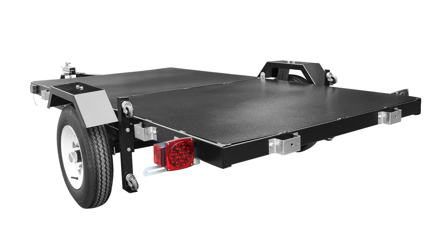 DK2 4-ft x 8-ft Steel Utility Trailer ( 1450-lb Capacity ) 5364713 image 2