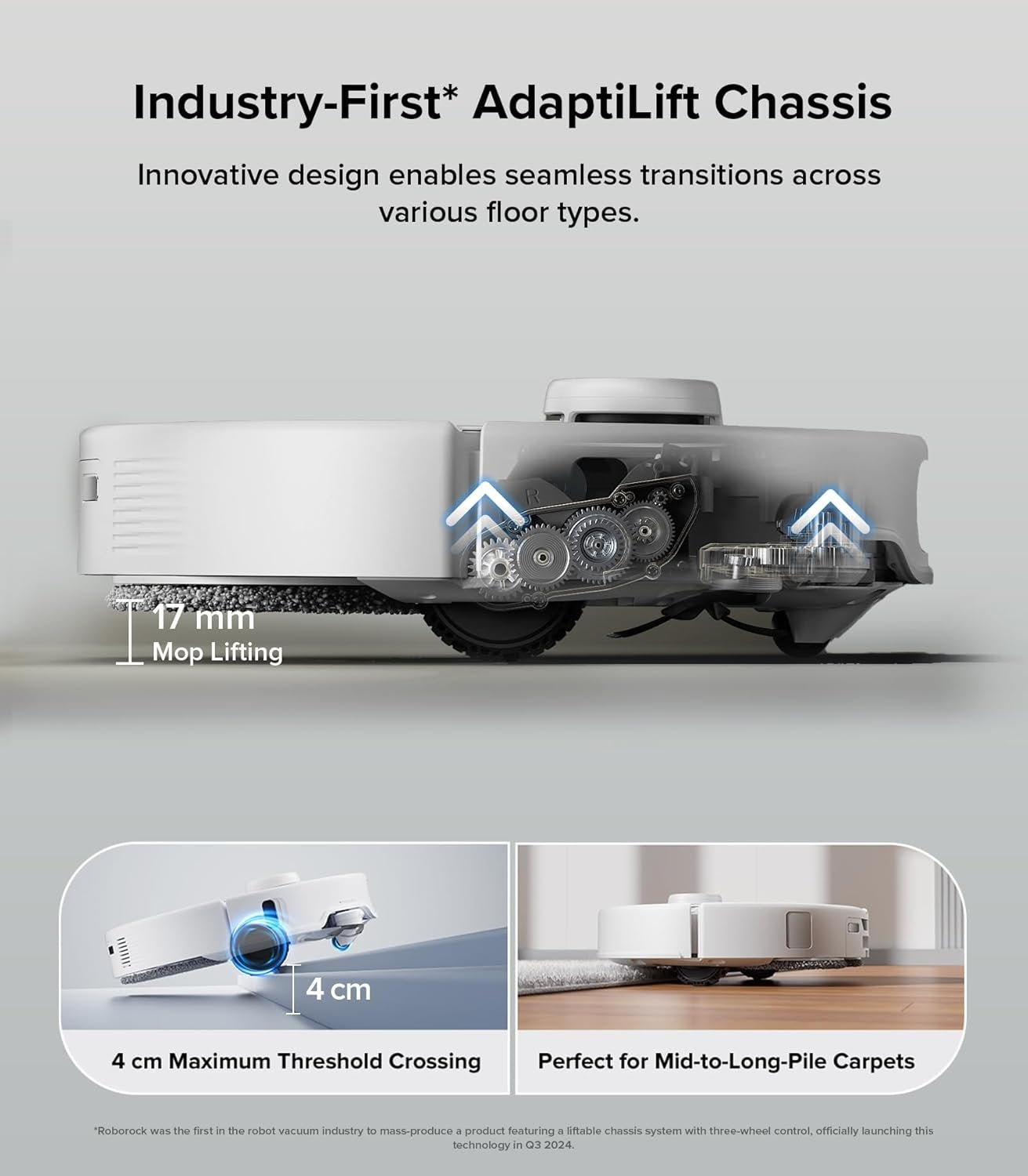 Roborock Qrevo Edge S5A Robot Vacuum & Mop, 18,500Pa, Zero-Tangle image 20