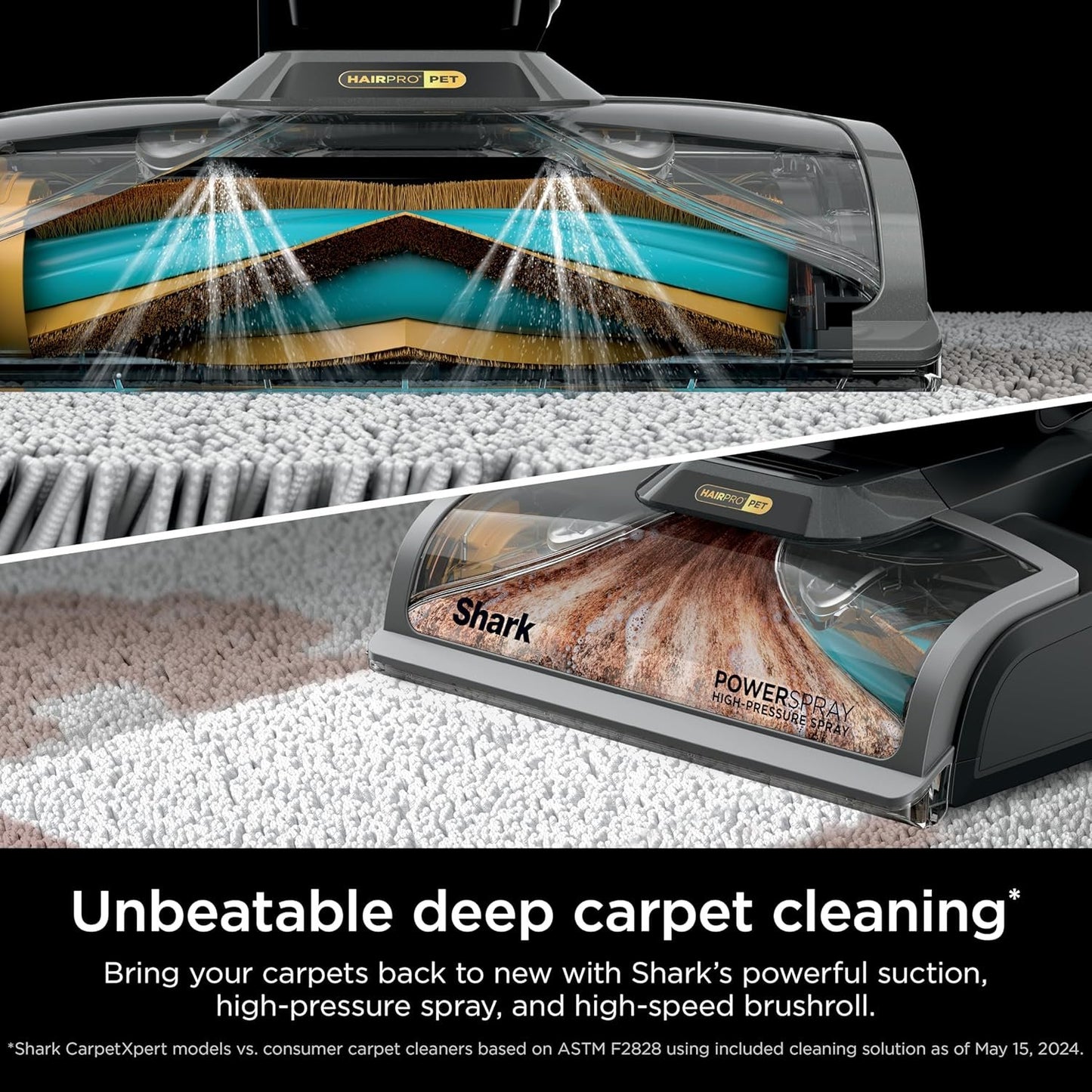 Shark CarpetXpert Carpet & Upholstery Cleaner with StainStriker, EX201 image 3