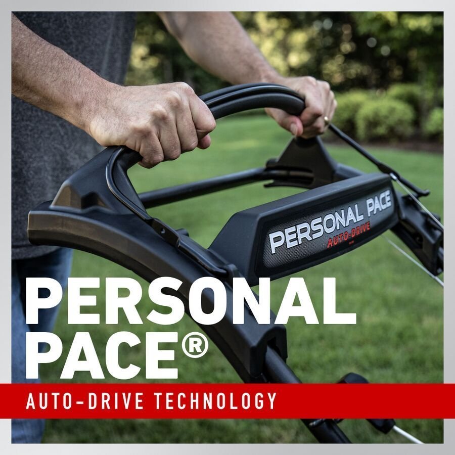 21 in. Super Recycler Personal Pace SmartStow 190cc Briggs&Stratton Electric Start Self Propelled Walk Behind Lawn Mower image 4