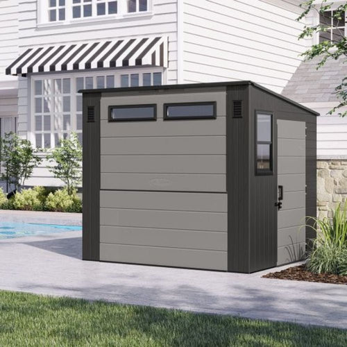 Suncast 8 ft. x 7 ft. Cabana Entertainment Shed BMCB8730T image 0