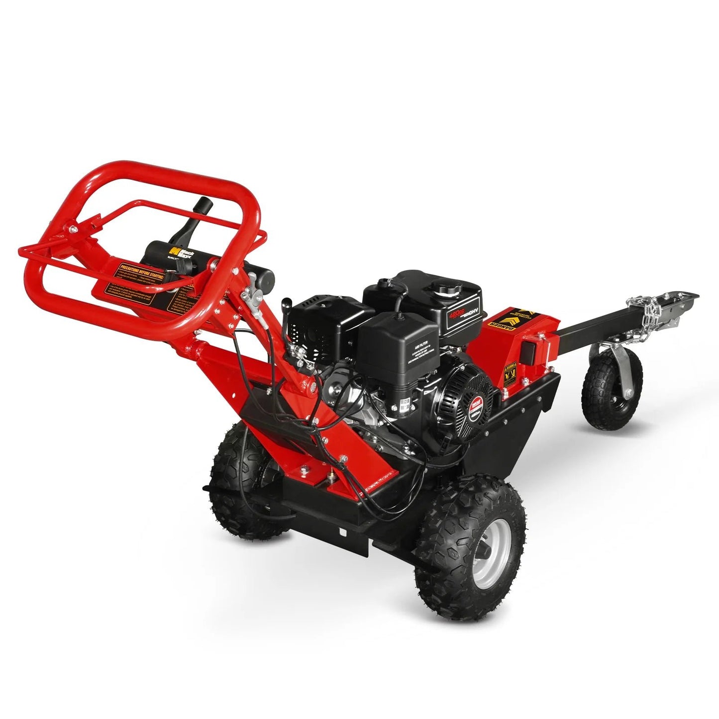 15 inch 15HP 420cc DUCAR E-Start Stump Grinder with Tow Bar, SG380 image 12