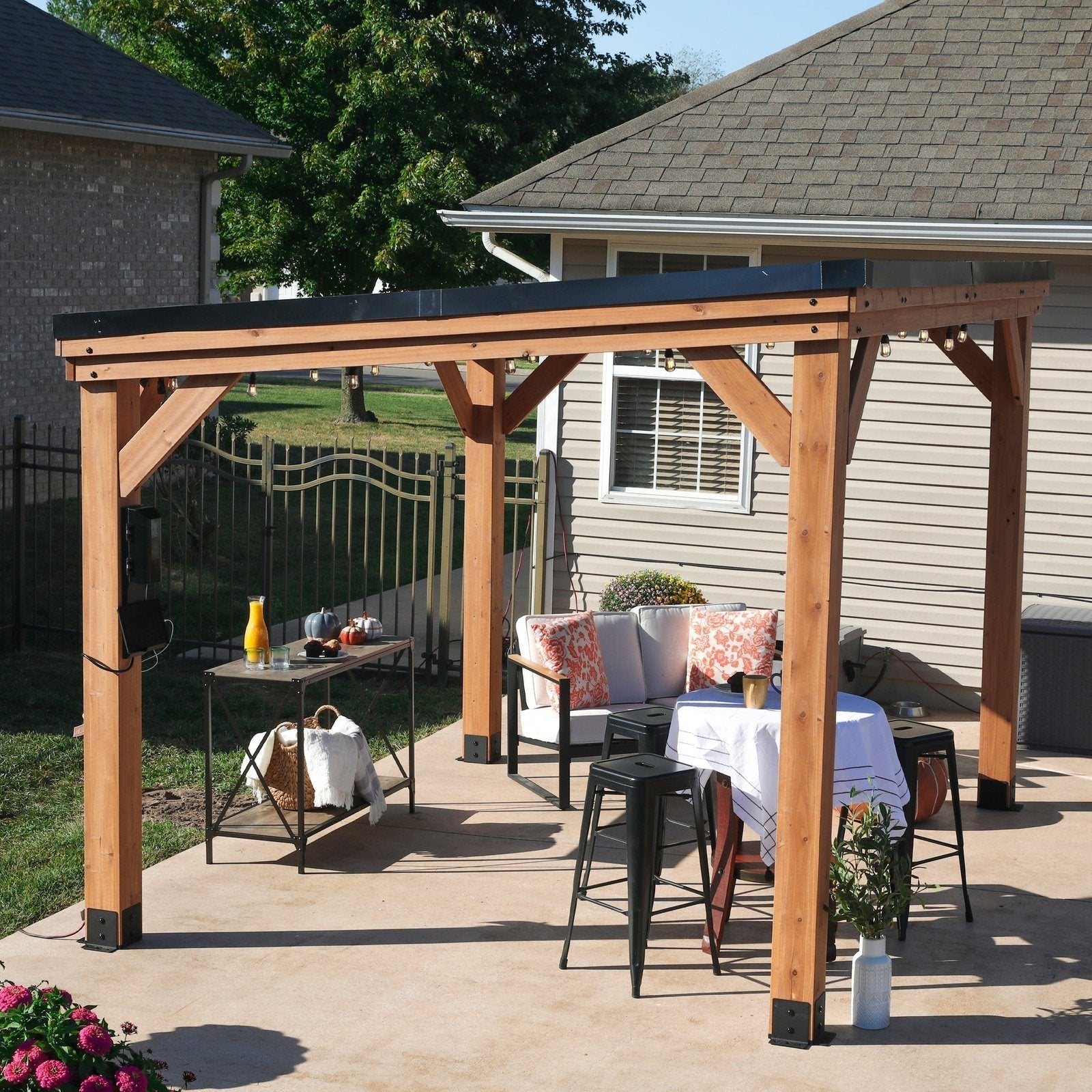 Backyard Discovery 12×9.5 Arcadia Gazebo image 4