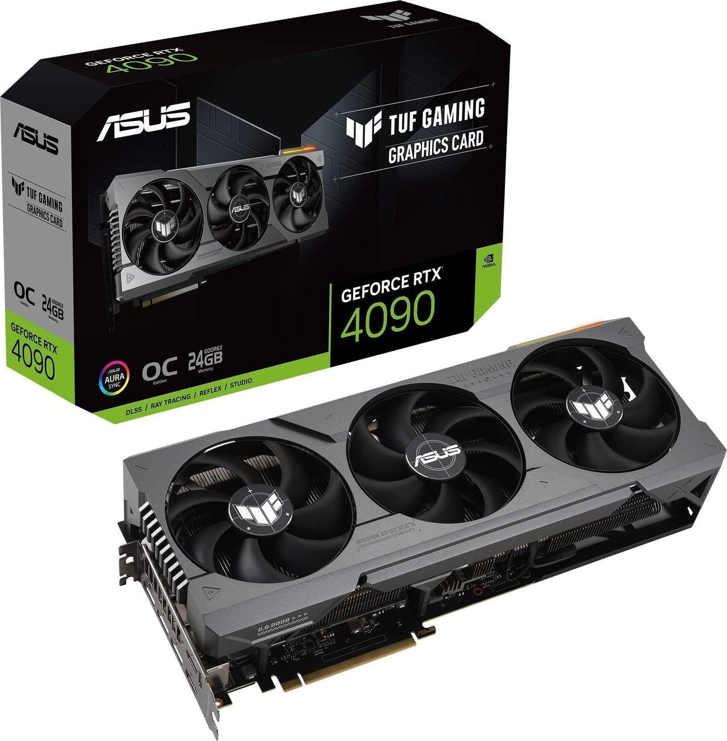 ASUS TUF NVIDIA GeForce RTX 4090 OC 2 x HDMI 3 x DP 24GB image 0