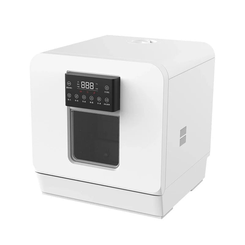 Compact Automatic Table Top Dishwasher – Portable Countertop Kitchen Dishwasher with 4 Place Settings image 1