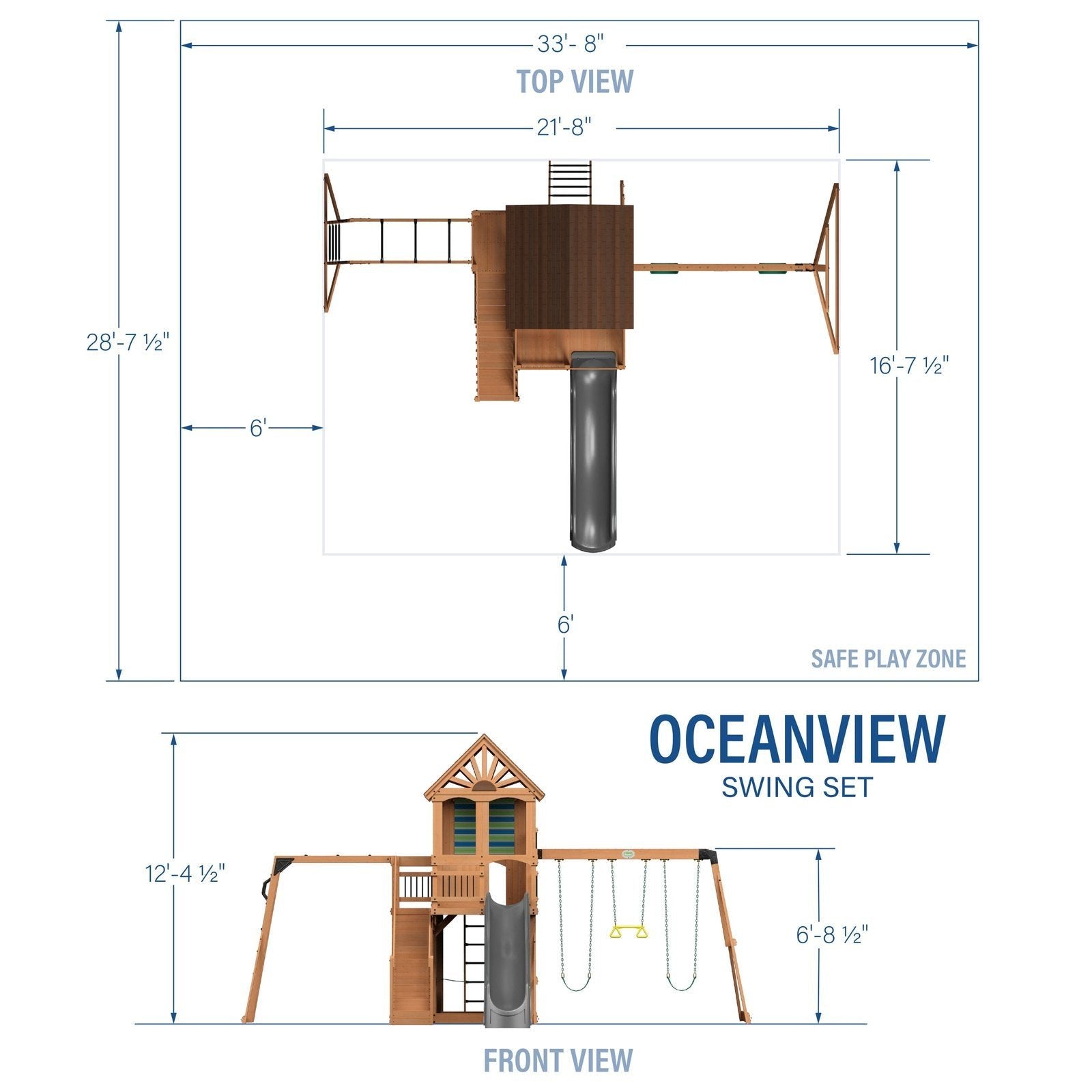 Oceanview Swing Set image 5