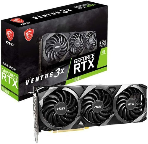 MSI GeForce RTX 3060 VENTUS 3X OC Graphics Card image 0