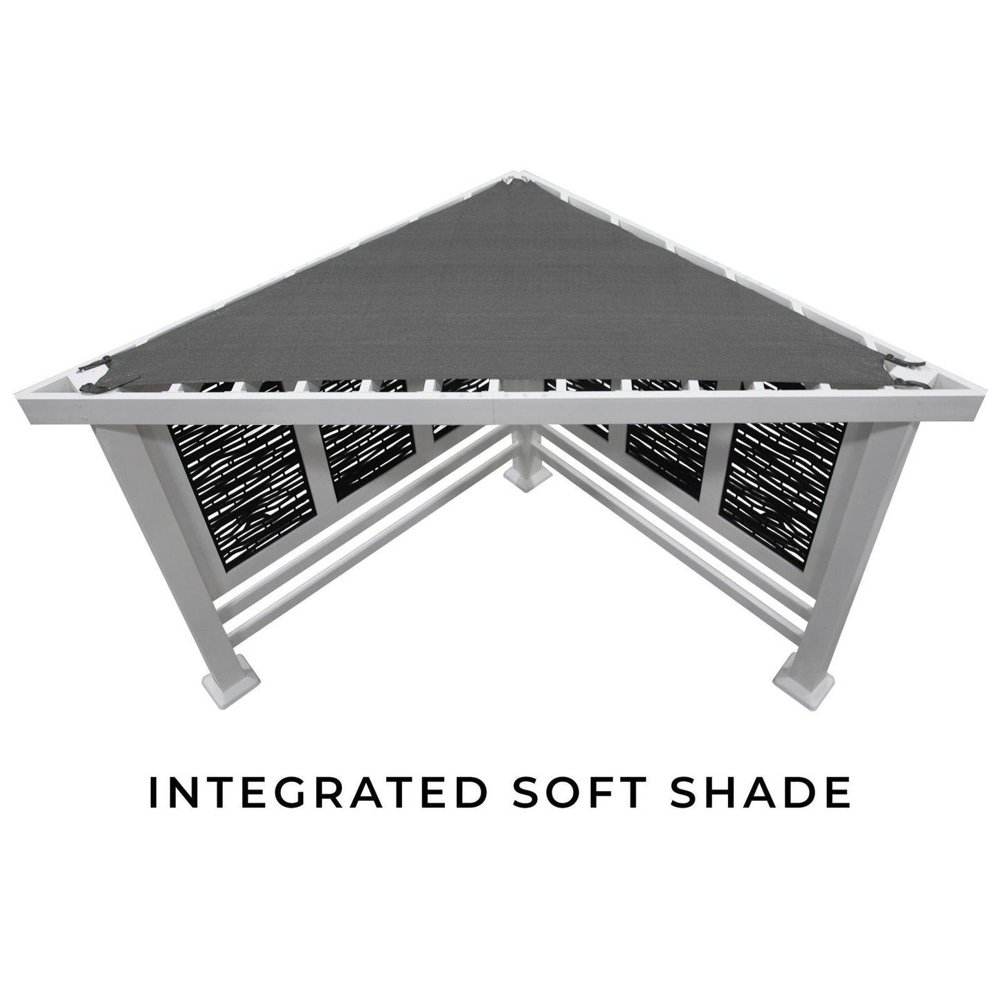 Richmond Modern Steel Cabana Pergola image 4