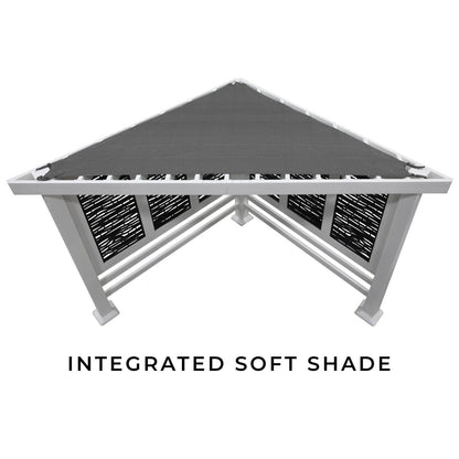 Richmond Modern Steel Cabana Pergola image 4