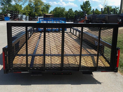 2025 7×16 Carry-On HD Landscape Trailer – 10K GVWR, Electric Brakes, Wood Floor image 2