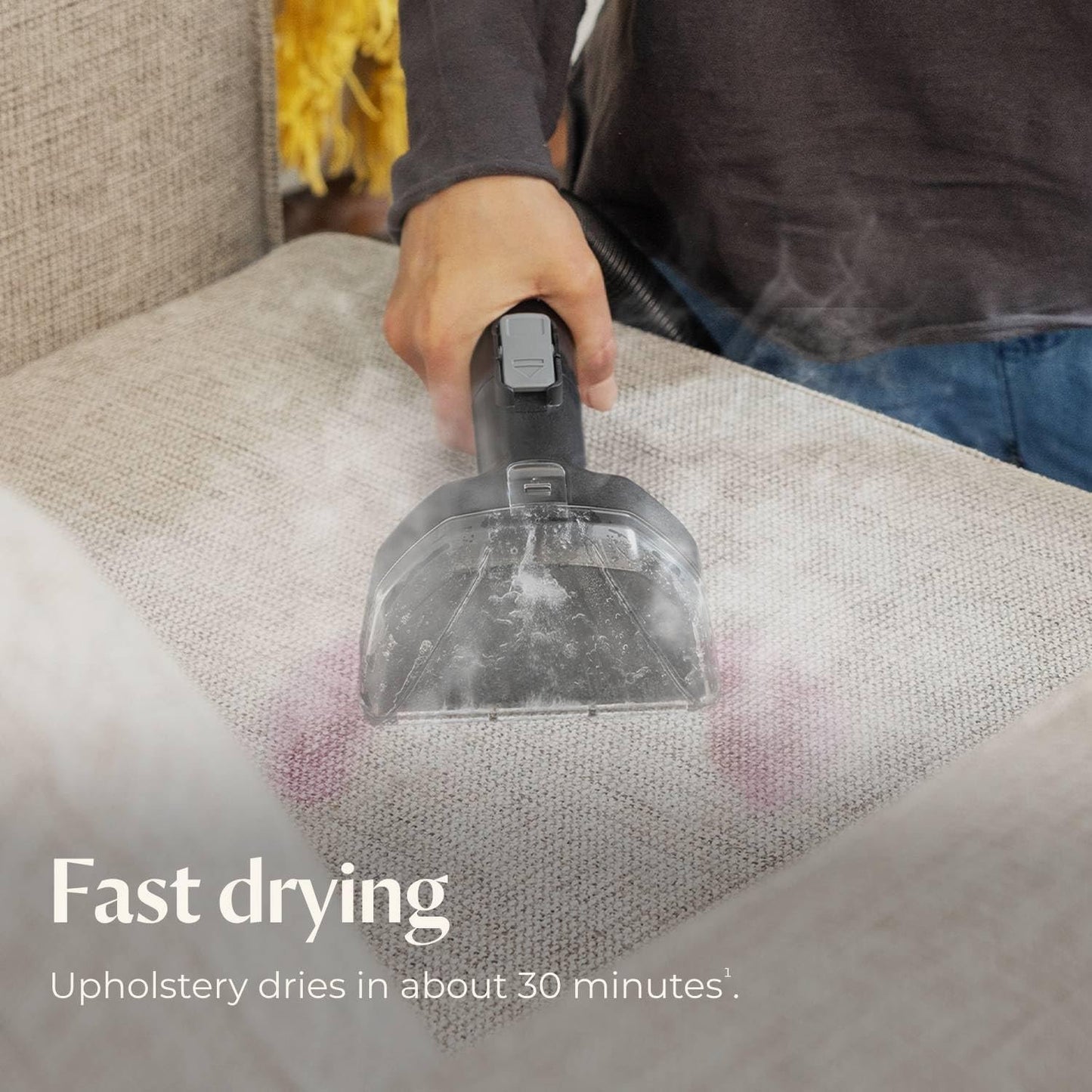 BISSELL Little Green HydroSteam 3618 Portable Carpet & Upholstery Cleaner image 3