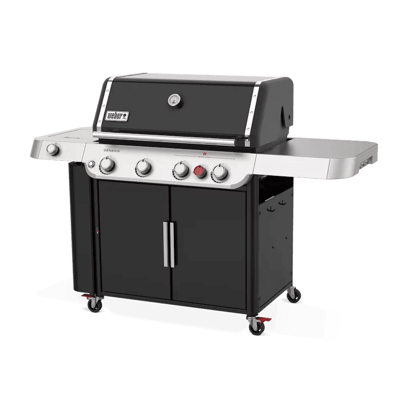 Nexgrill 4-Burner Propane GAS Grill in Black with Side Burner and Stainless Steel Main Lid image 1