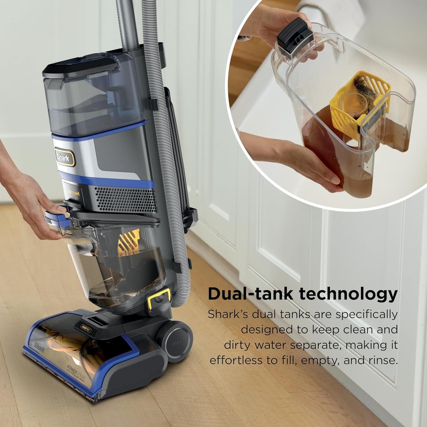 Shark CarpetXpert Carpet & Upholstery Cleaner with StainStriker, EX201 image 19