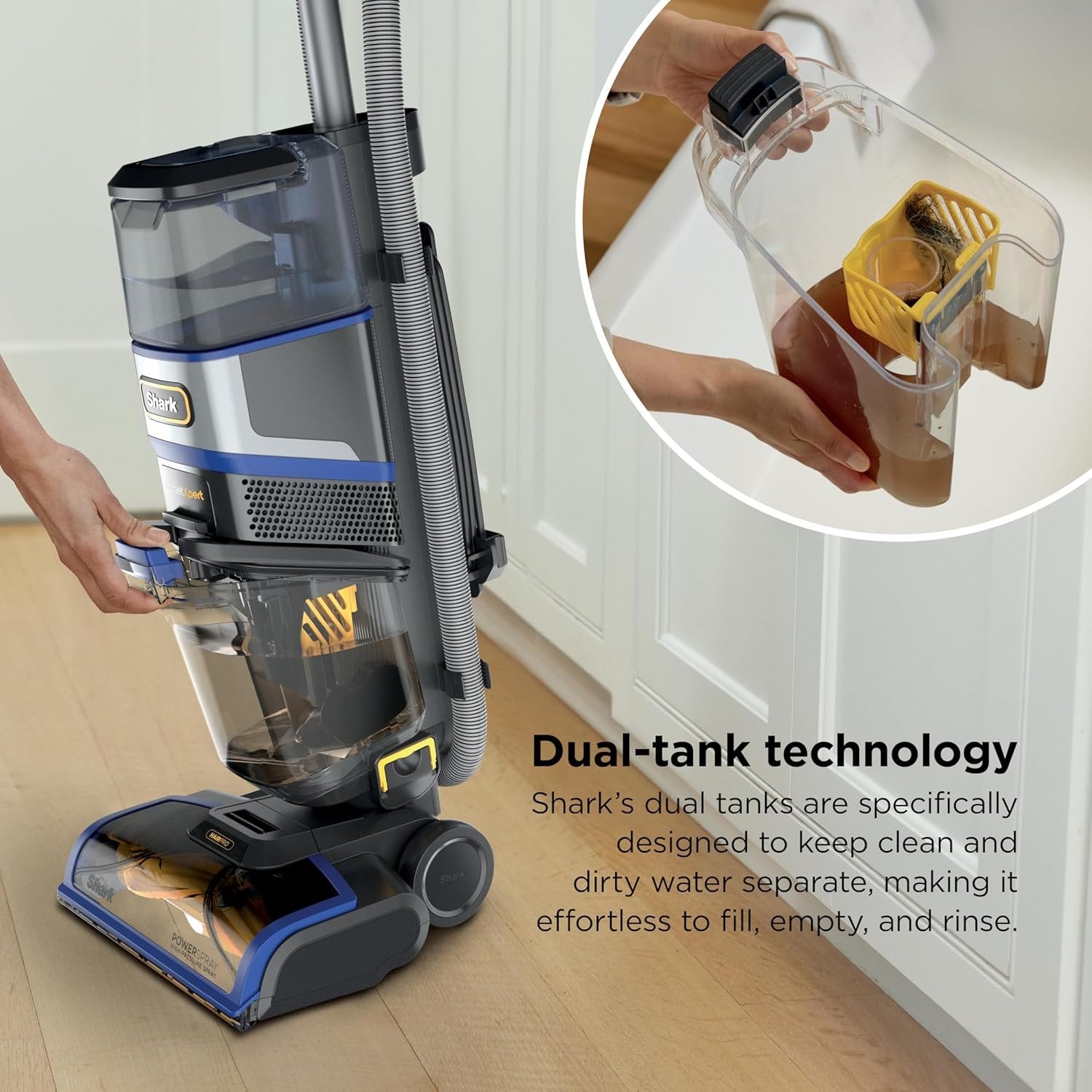 Shark CarpetXpert Carpet & Upholstery Cleaner with StainStriker, EX201 image 19