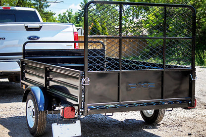 DK2 5-ft x 7-ft Steel Utility Trailer with Ramp Gate ( 1639-lb Capacity ) 2491711 image 6
