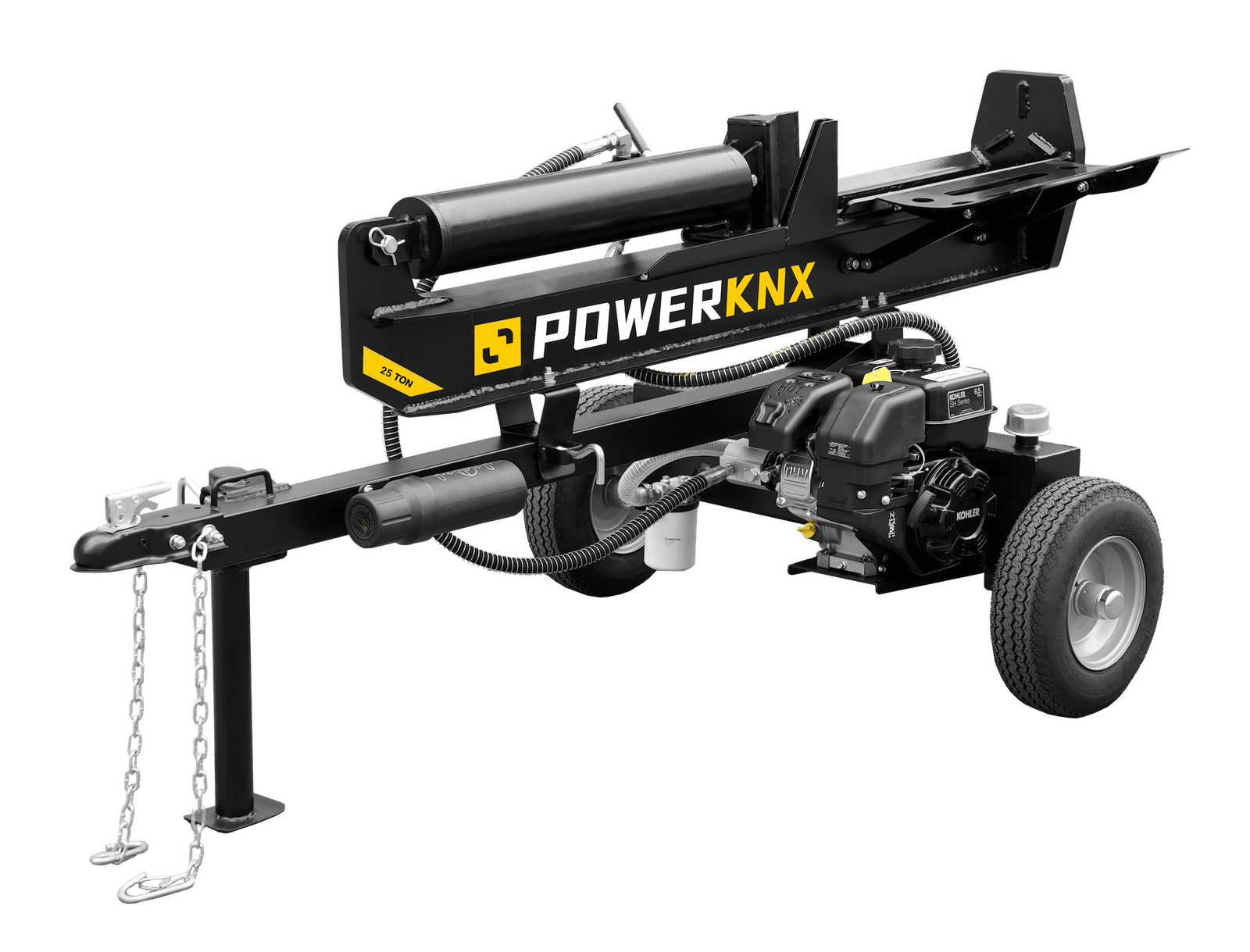 POWERKNX™ 25-Ton Vertical/Horizontal Gas Log Splitter (31-403) image 0