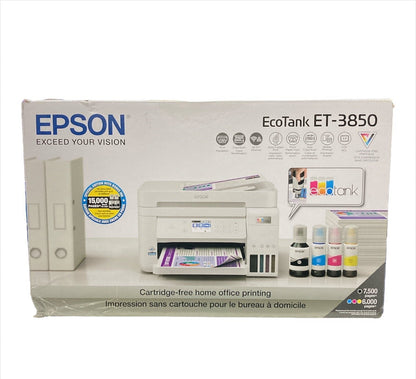 Epson EcoTank-3850 Special Edition All-in-One Printer with Bonus Black Ink image 5