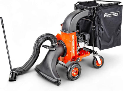 SuperHandy 7HP Gas Leaf Vacuum & Wood Chipper, 10:1 Mulch, 6-Bushel Bag image 0