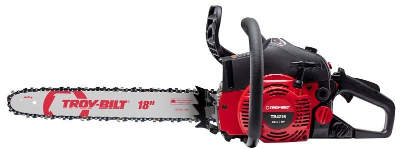 Troy-Bilt TB4218 42cc 2-cycle 18″ Bar Chainsaw #41AY4218766 image 0