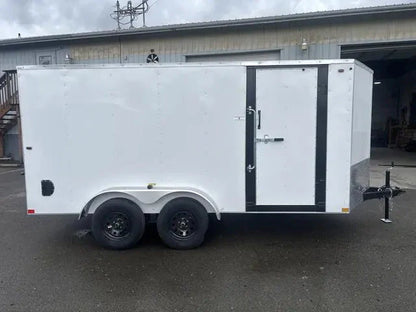 7×14 Enclosed Cargo Trailer – Heavy-Duty Utility Hauler for Equipment & Transport image 1