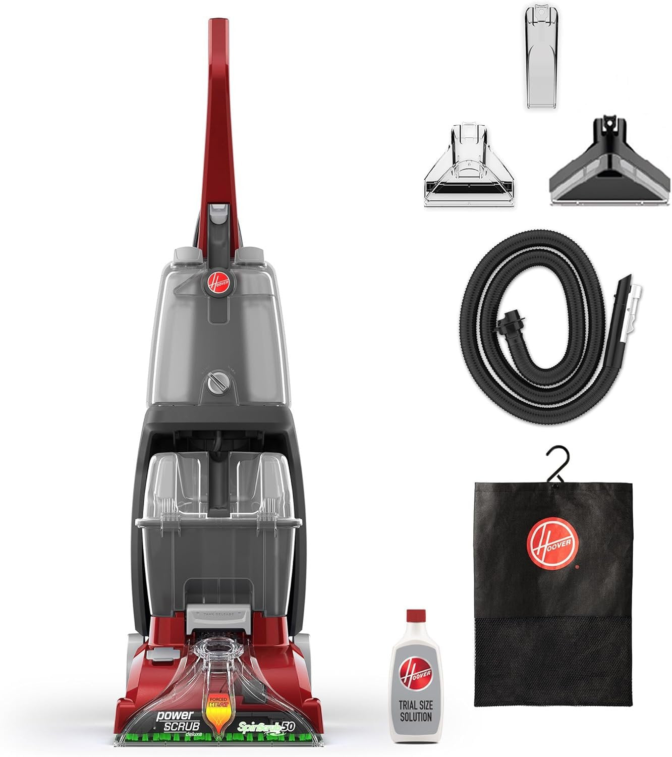 Hoover PowerScrub Deluxe Carpet Cleaner for Carpet & Upholstery with Tools image 7