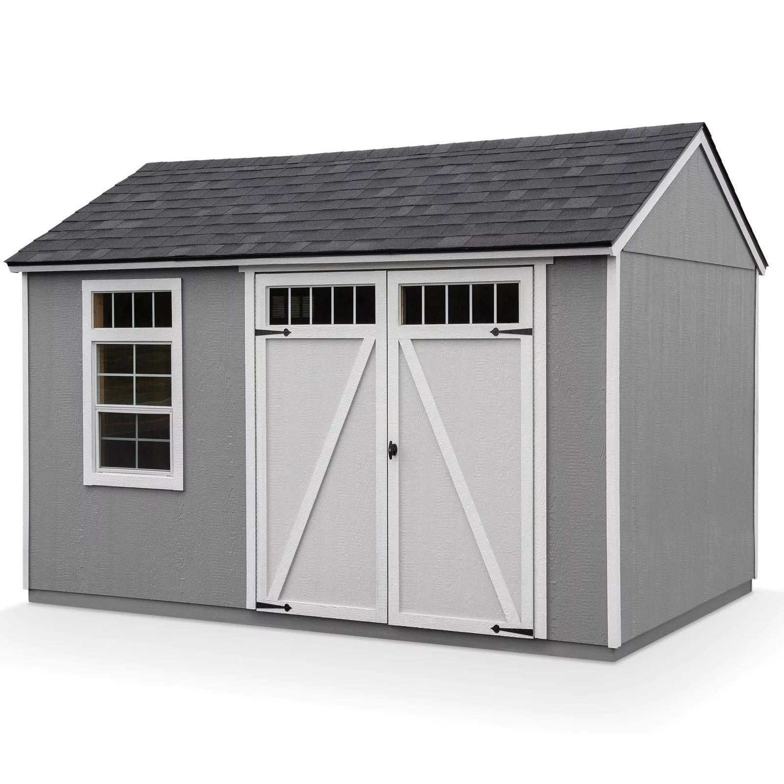 Heartland 12-ft x 8-ft Coronado Gable Engineered Storage Shed (Floor Included) image 0
