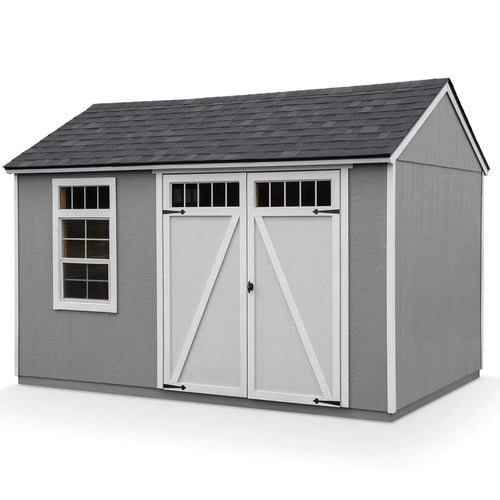 Heartland 12-ft x 8-ft Coronado Gable Engineered Storage Shed (Floor Included) image 0