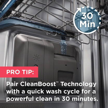 Frigidaire Gallery 24″ Dishwasher with CleanBoost, Stainless Steel image 8