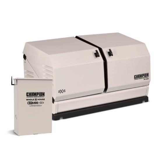 Champion 14-kW aXis Home Standby Generator with 200-Amp Whole House Switch (CA) image 0