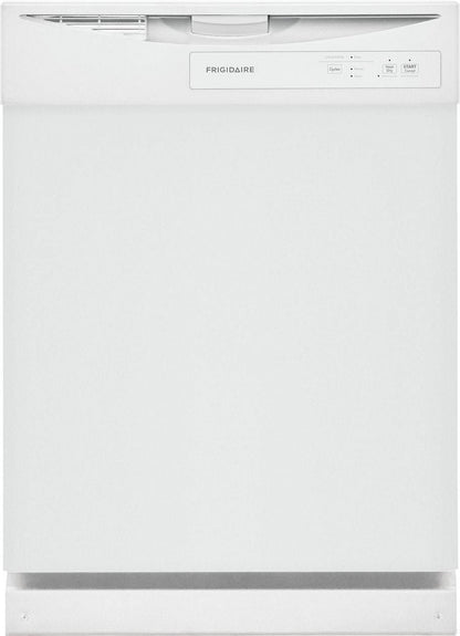 Frigidaire FDPC4221AW 24″ Built-In Dishwasher, Front Control, White image 0