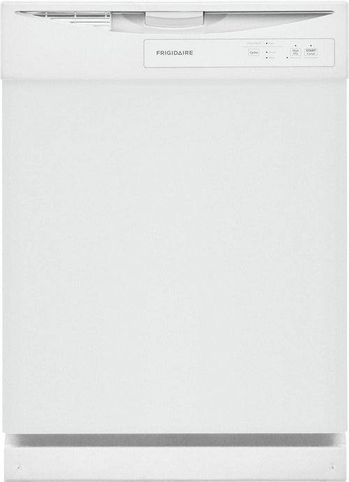 Frigidaire FDPC4221AW 24″ Built-In Dishwasher, Front Control, White image 0