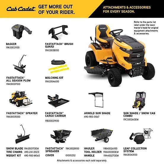 CUB CADET 42-Inch Gas Riding Lawn Tractor – IntelliPower Technology image 7