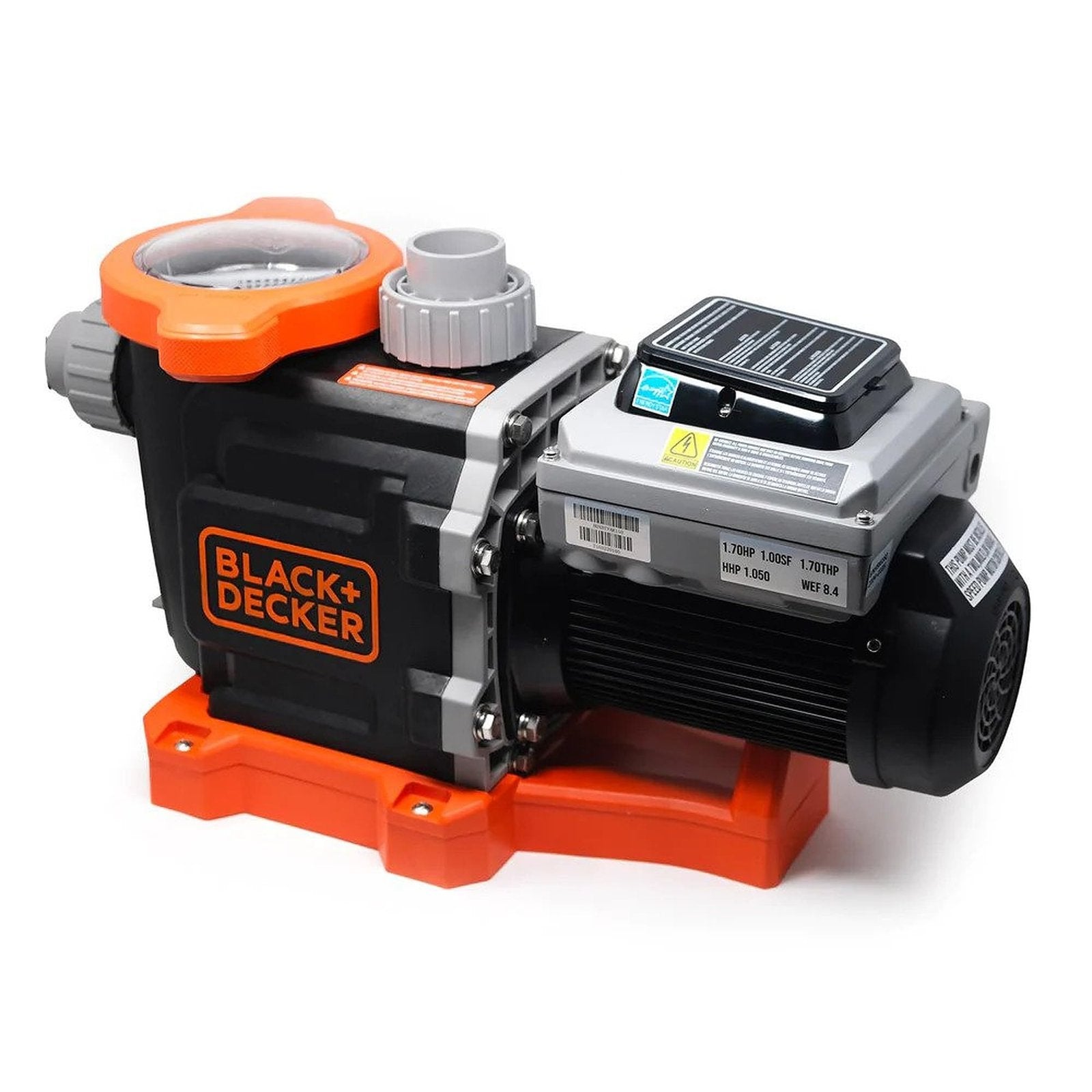 BLACK+DECKER Variable Speed Pool Pump Inground with Filter Basket and Easy Programmable Touch Pad Interface, 3 HP image 0