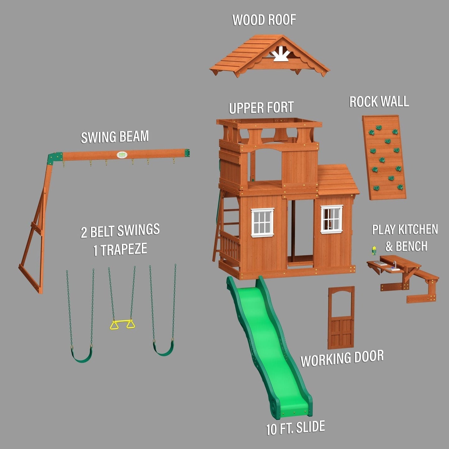 Shenandoah Swing Set image 10