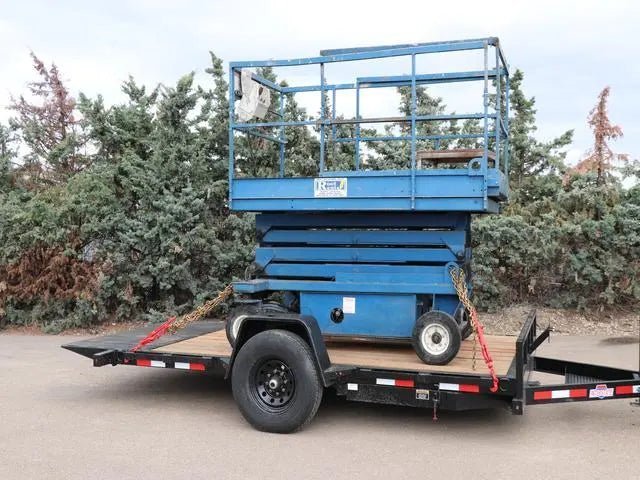 7 X 14 Interstate Single Axle Tilt 7K Trailer image 9