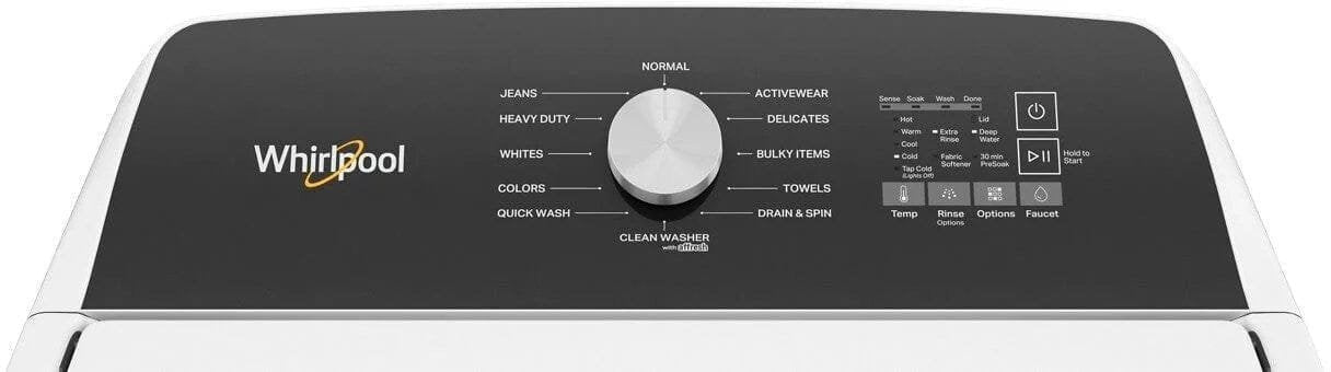 Whirlpool 4.5 Cu. Ft. High-Efficiency Top Load Washer with Built-In Faucet – White image 7