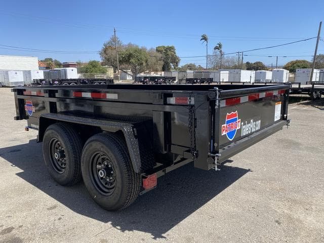 Carry-On 6 X 12 Patriot Dump 12K Trailer image 5