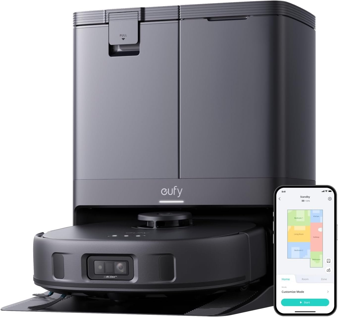 eufy X10 Pro Omni Robot Vacuum and Mop with AI & Auto-Cleaning image 0