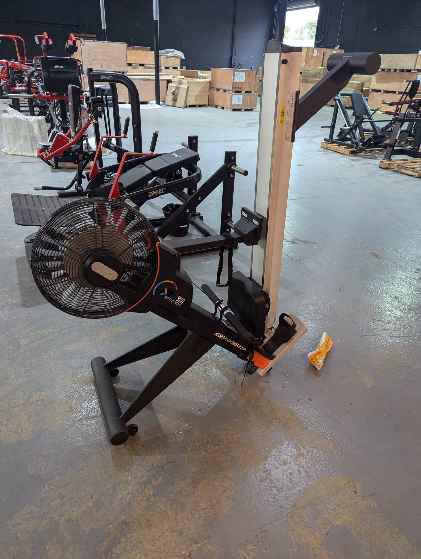 Sweet Fan / Magnetic Rower – Foldable to Easily Move and Save Space image 0