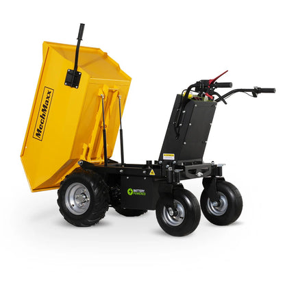MechMaxx 1100 lb Electric Mini Dumper, 48V 1000W Brushless Motor – Model E50 image 1