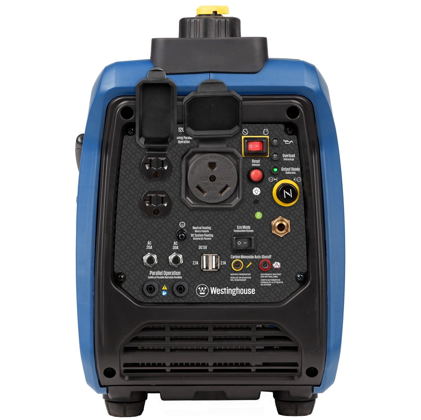 Westinghouse iGen2550DFc Recoil Start 2550-Watt Dual Fuel (Gasoline/Propane) Inverter Generator IGEN2550DFC image 10