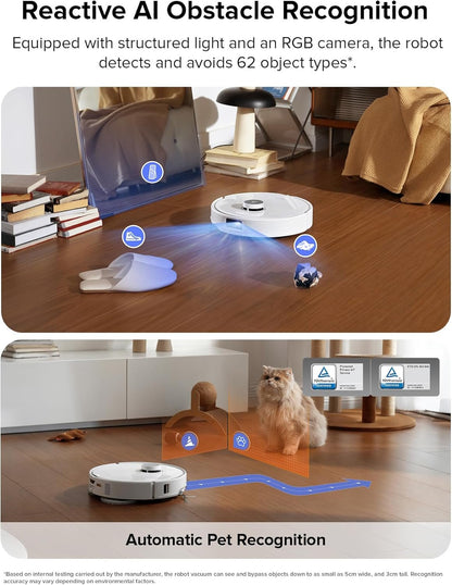 Roborock Qrevo Edge S5A Robot Vacuum & Mop, 18,500Pa, Zero-Tangle image 23
